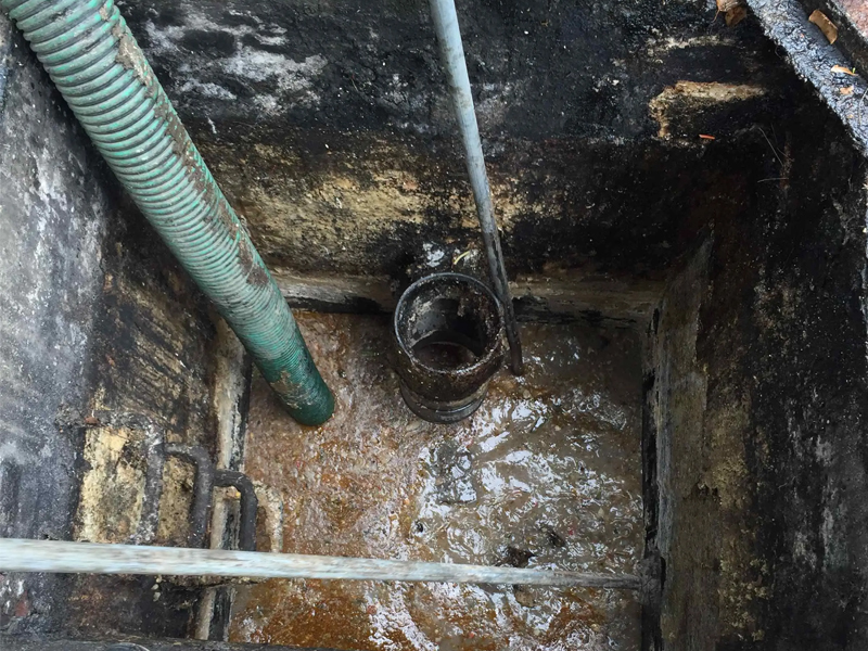 东山隔油池清理